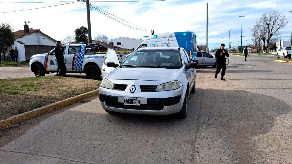 Choque con consecuencias leves en la avenida Mariano Unzué